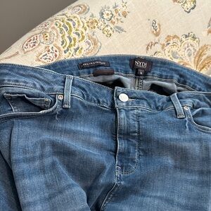 NYDJ Blue Ankle & Cropped Jeans